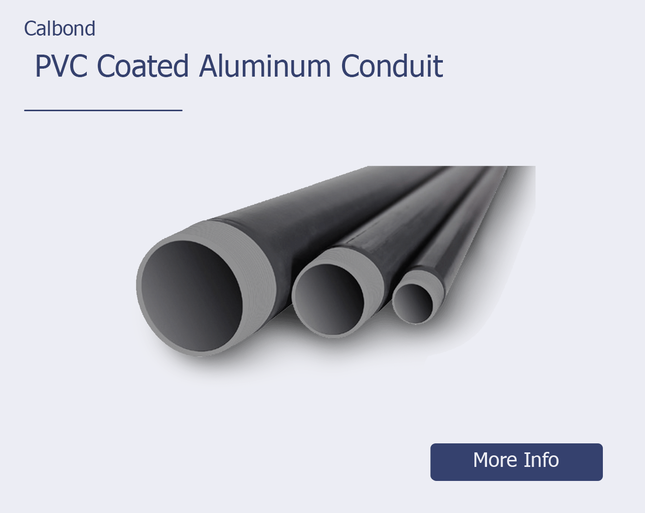 brazill.com – Featured Products – Calbond – PVC Coated AL Conduit – Grey