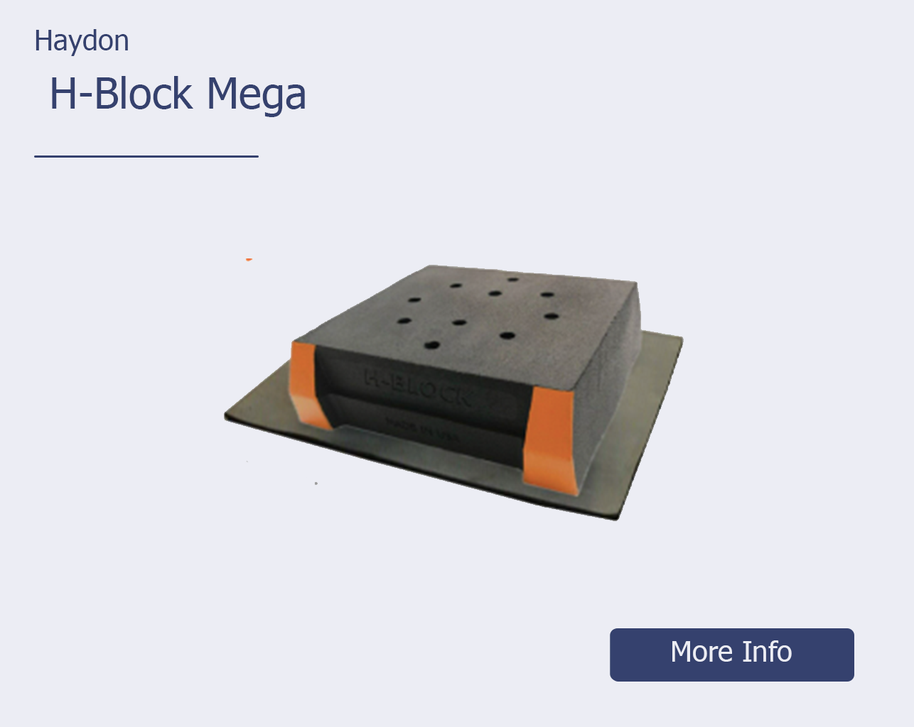 brazill.com – Featured Products -Haydon – H Block Mega