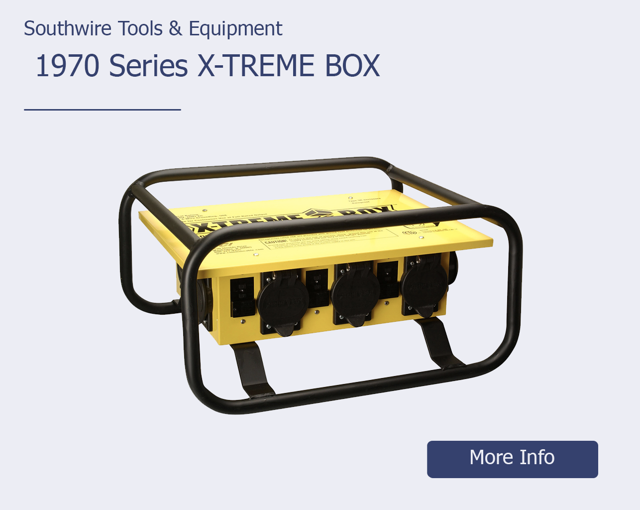 brazill.com – Featured Products – Southwire Tools – 1970 Xtreme Box – Grey