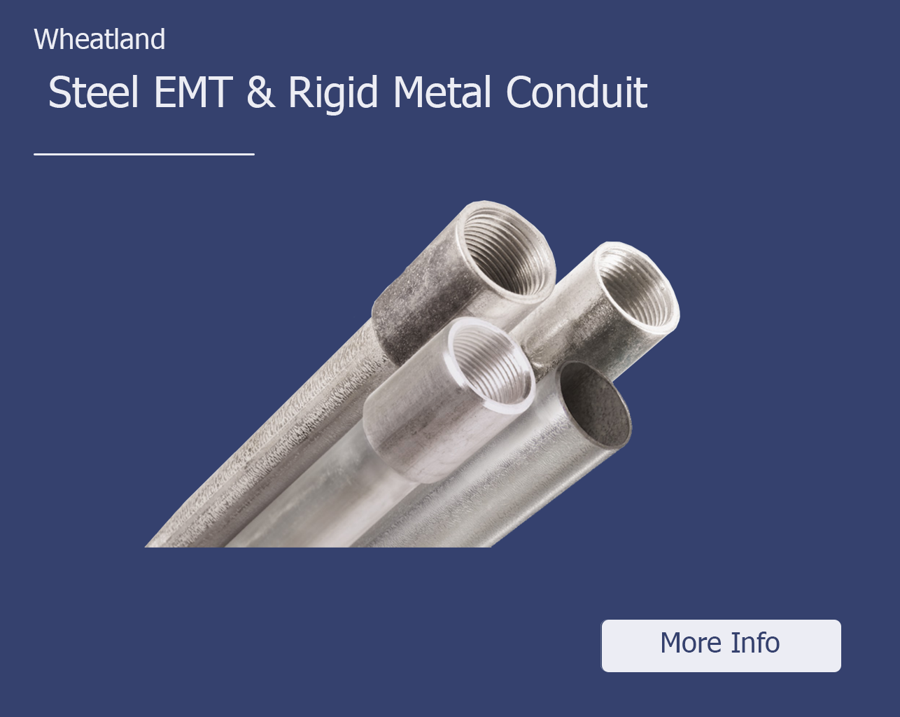 brazill.com – Industry – Wheatland Steel EMT & Rigid Metal Conduit