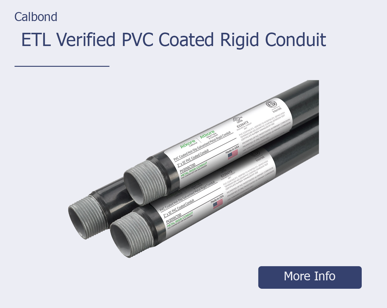 brazill.com – Industry – ETL PVC Coated Conduit Grey