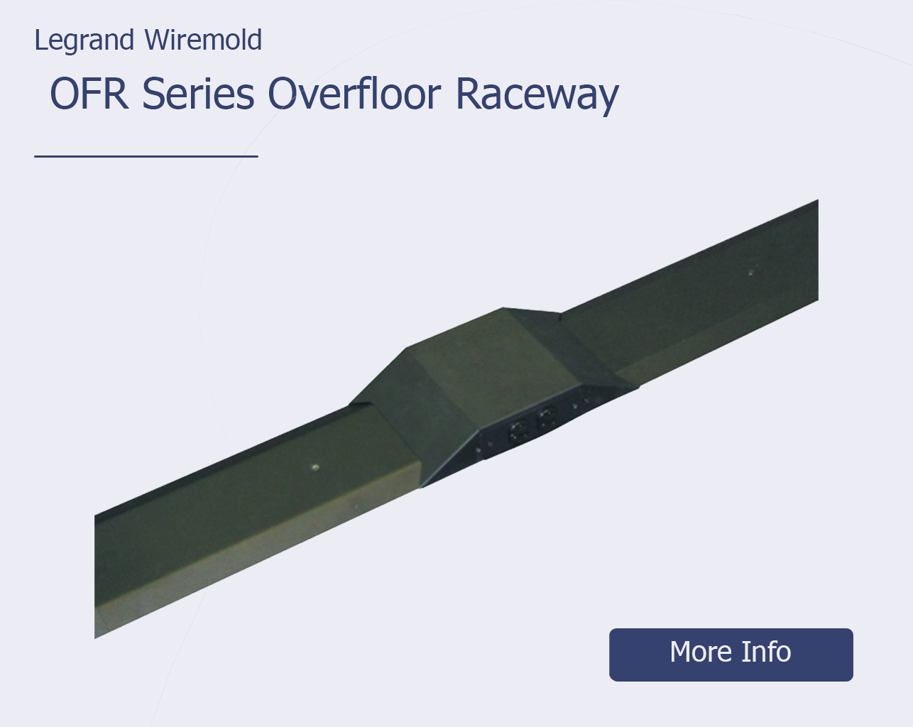 brazill.com – Legrand Wiremold- Featured Product OFR Raceway Grey