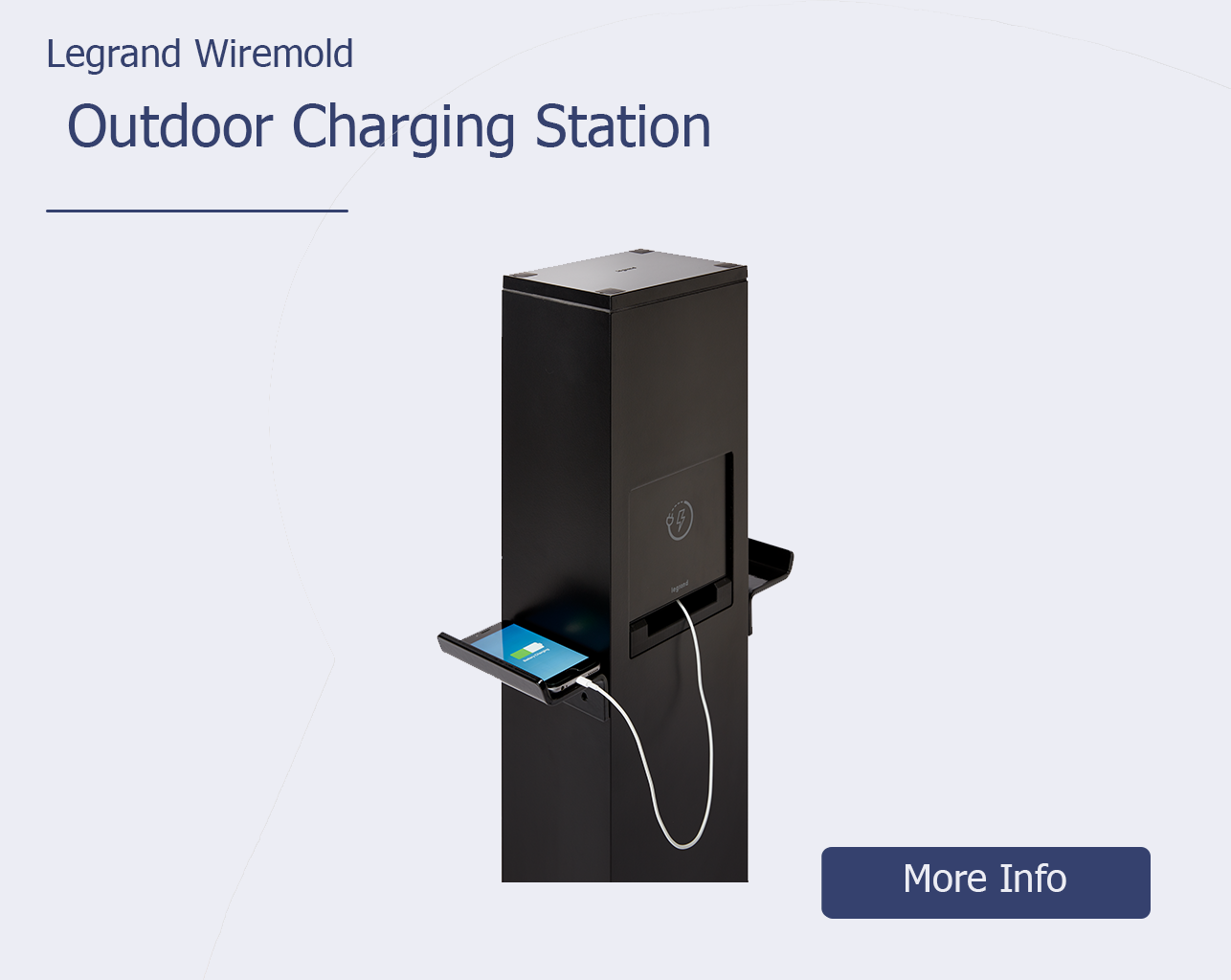brazill.com – Legrand Wiremold – Featured Product Outdoor Charging Grey