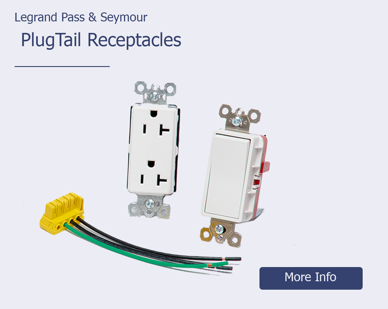 brazill.com – Featured Products – Legrand P&S – PlugTail – Grey