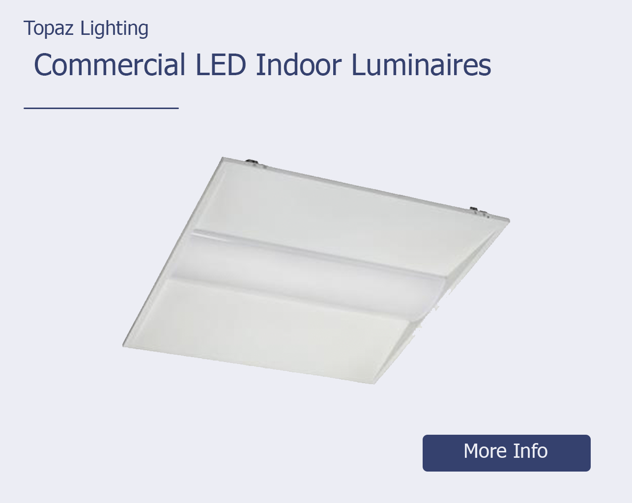 brazill.com – Featured Products – Topaz – Commercial LED Indoor Luminaires – Grey