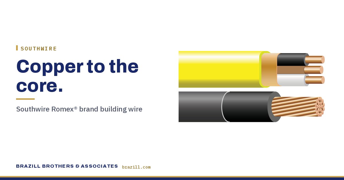 Copper to the core: Southwire Romex® brand building wire