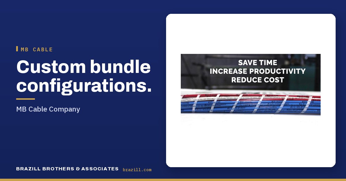 Custom bundle configurations: MB Cable Company