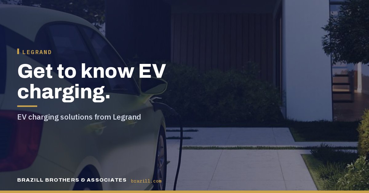 Get to know EV charging: EV charging solutions from Legrand