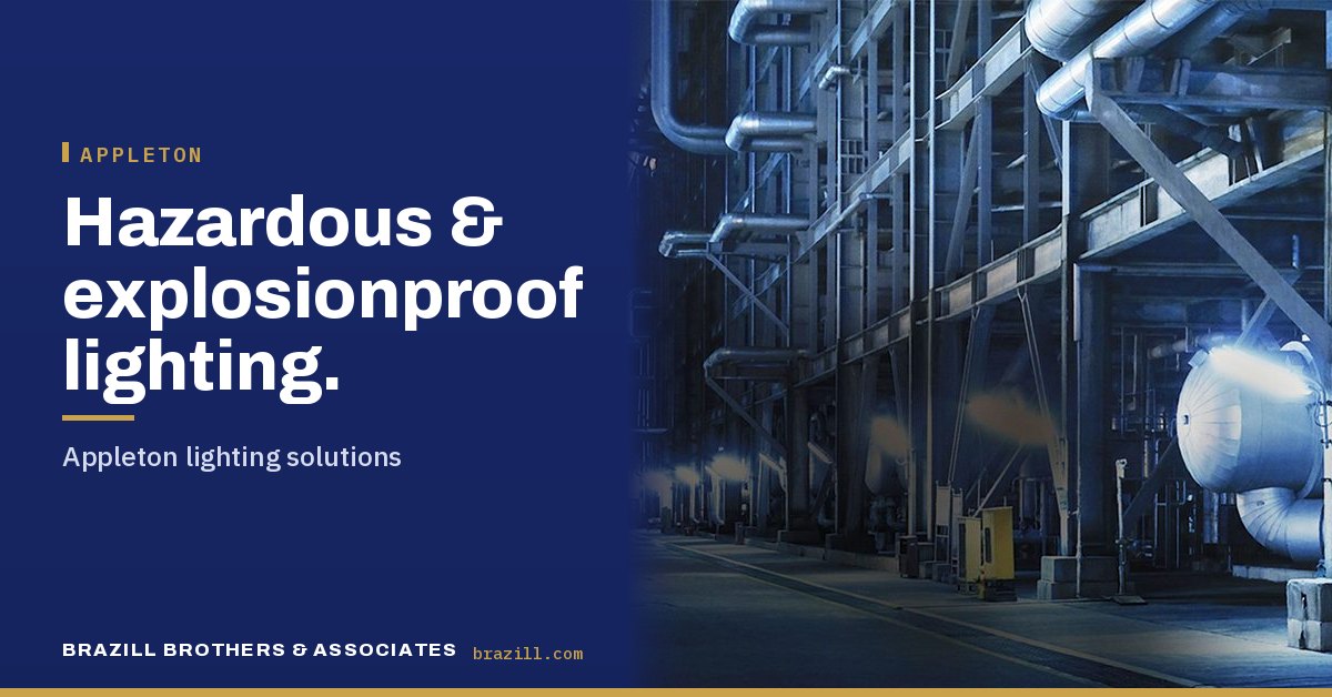 Hazardous & explosionproof lighting: Appleton lighting solutions