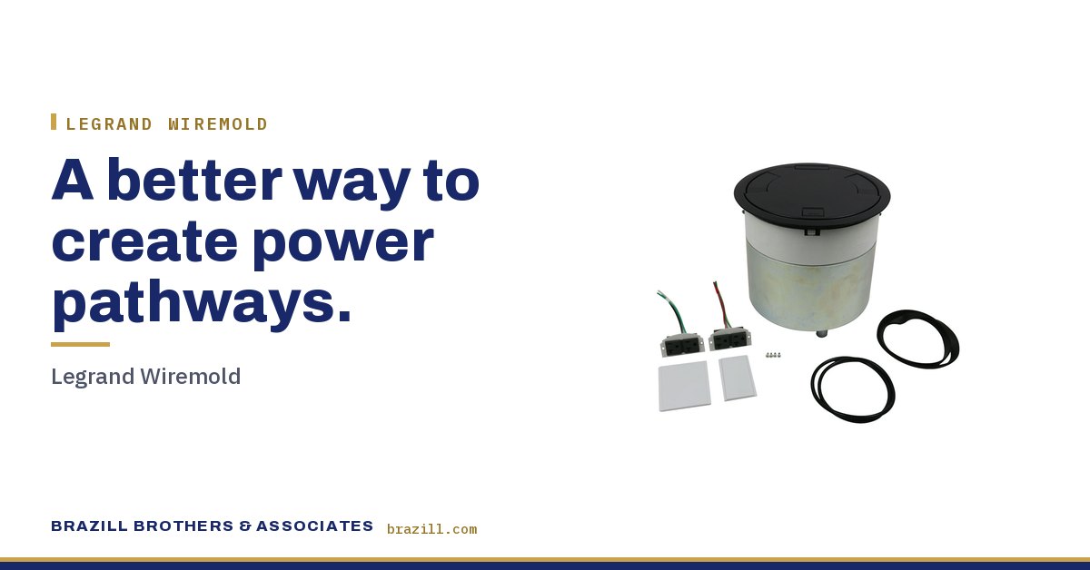 A better way to create power pathways: Legrand Wiremold