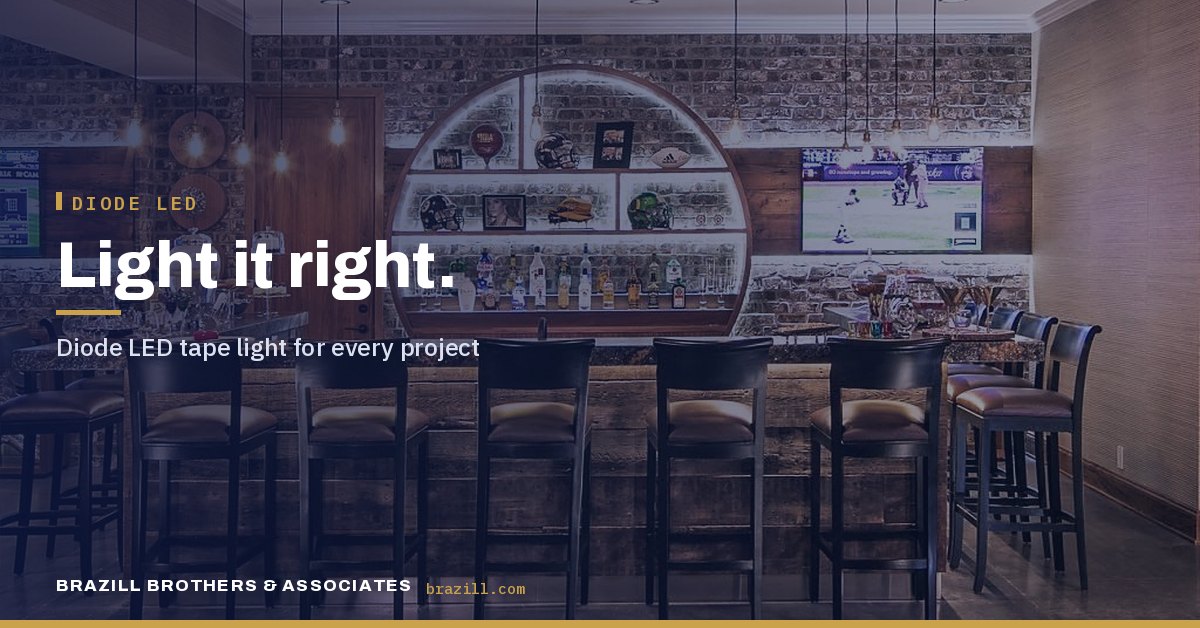 Light it right: Diode LED tape light for every project