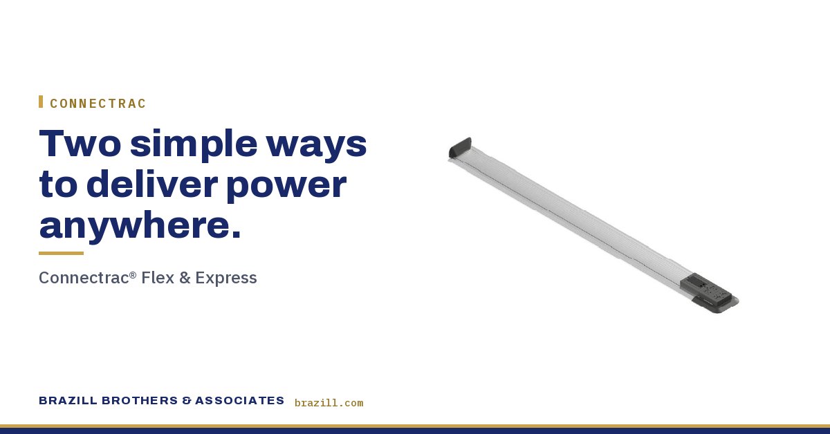 Two simple ways to deliver power anywhere: Connectrac® Flex & Express